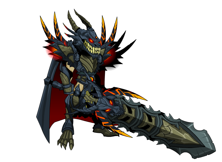 Dragon Knight Split Blade - AQW